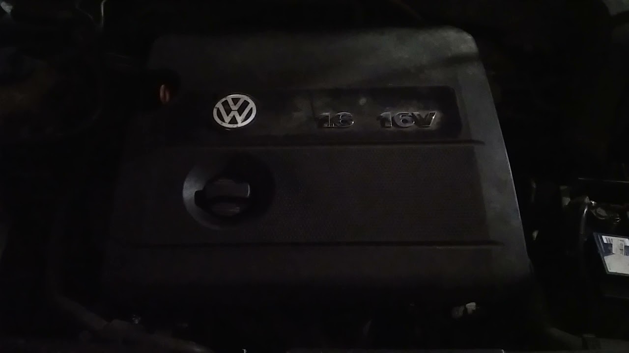 стук двигателя гольф 4 1.6 16v BCB. 1 - YouTube
