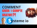 Systeme io  comment crer un compte gratuit  accs certification  formation gratuite affiliation