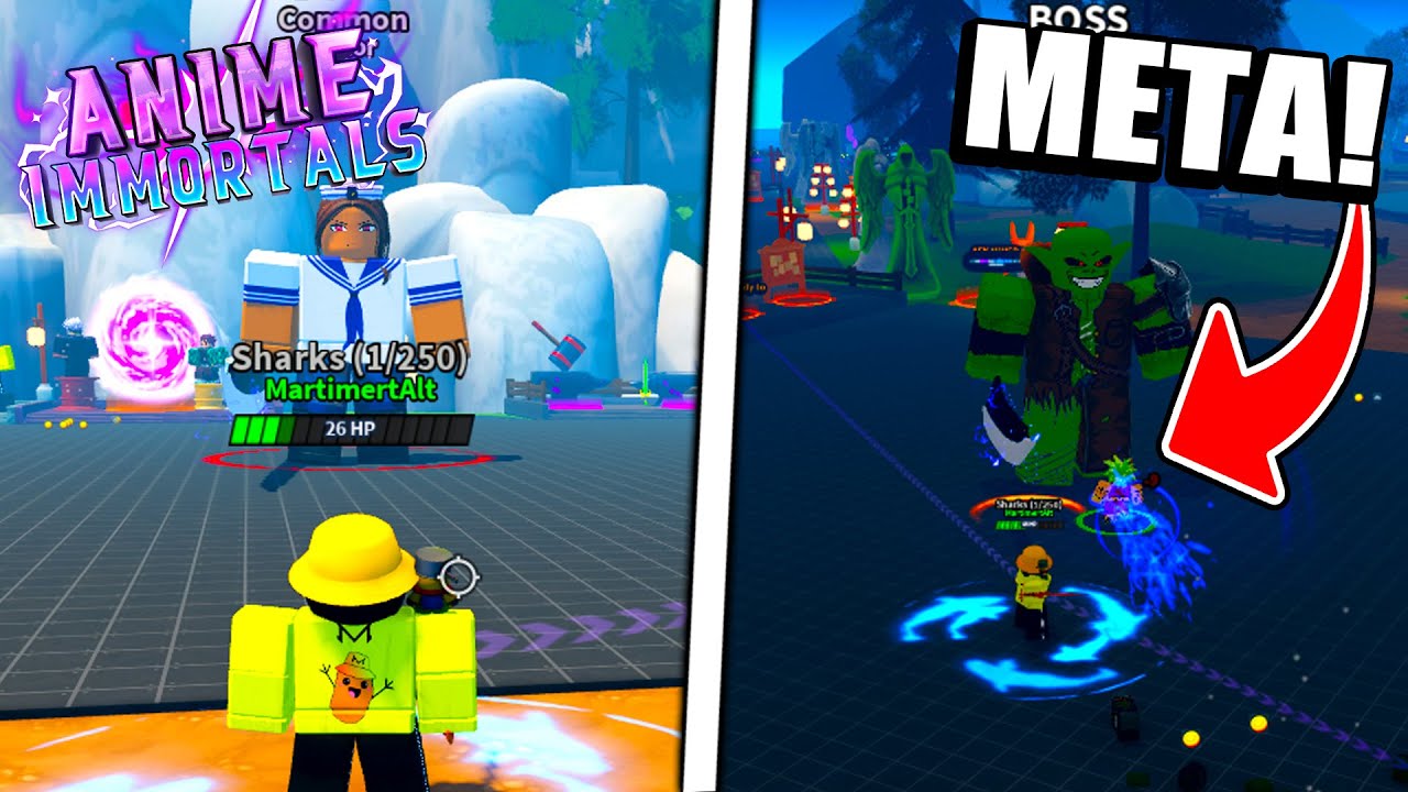 TRY THIS ANIME ROBLOX GAME OUT! Anime Immortals! - YouTube