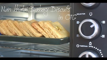 Easy Nan khatai Bakery Biscuits ( Eggless ) | Indian Cookies using Prestige POTG 20 RC OTG