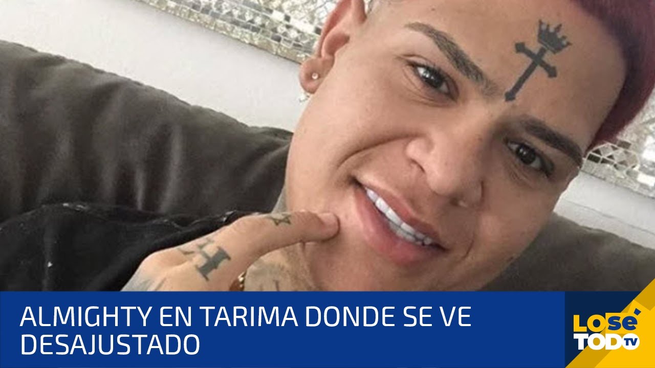 VIRAL VIDEO DE ALMIGHTY EN TARIMA DONDE SE VE DESAJUSTADO - YouTube