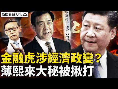 ?蔡鄂生被开除党籍,涉及经济政变?!薄熙来大秘被揪打,习近平对江派发力!西安蔬菜整箱扔掉,工作人员私分捐赠菜?通州西城全员核酸,北京疫情可控?【新闻看点 李沐阳 01.25】