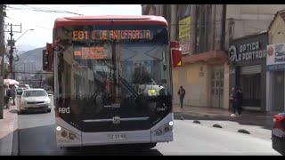 Antofagastinos destacan comodidad y tecnología de nuevos buses eléctricos