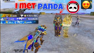 I Met Panda In A Same Lobby