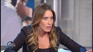 Maria Elena Boschi: la verità sulle banche (1^ parte) - Porta a porta 06/12/2017