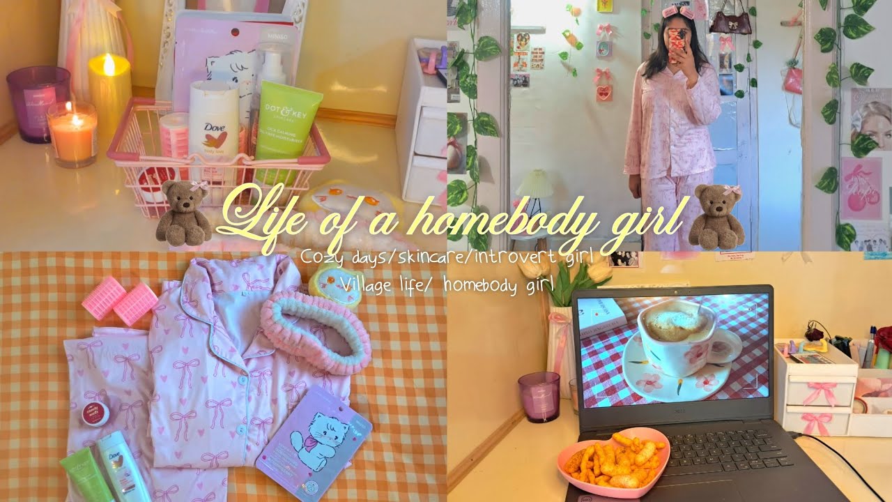 Один день из моей жизни🎀/ Уютные дни🍂/ Домоседка (влог)🎐/ Девушка-интроверт✨️/ Уход за кожей/ Инд...