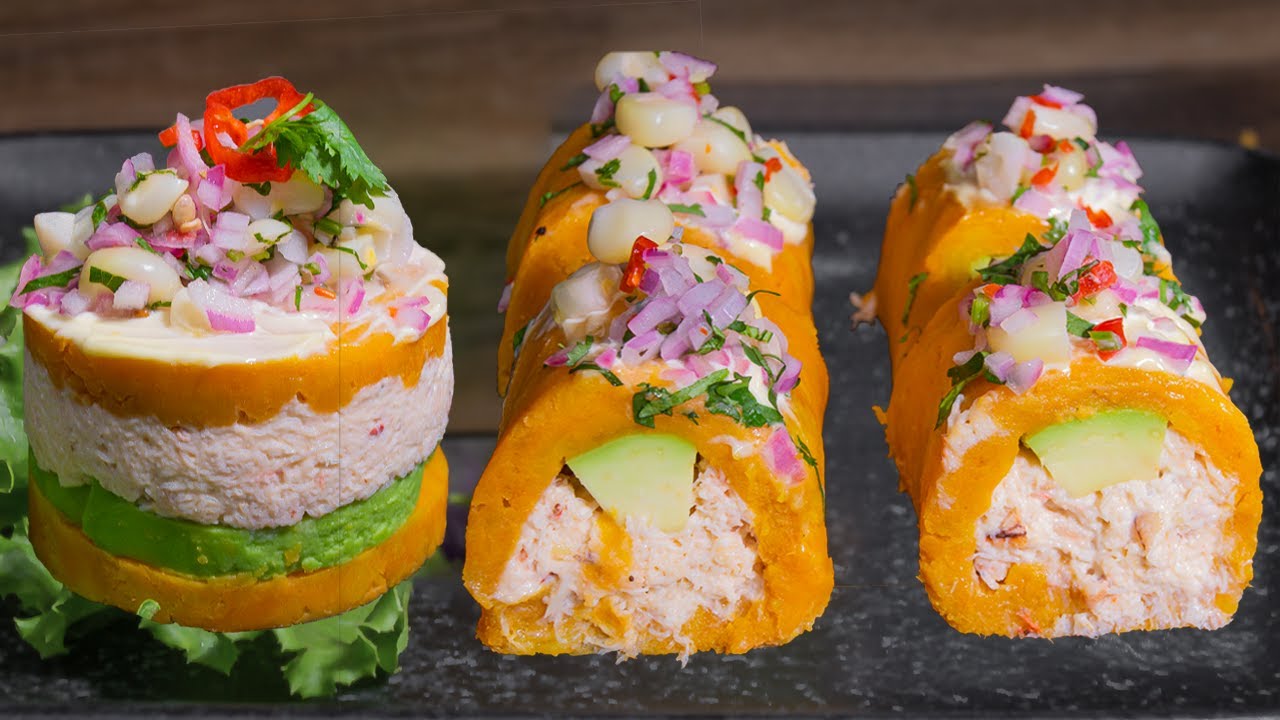 Si tienes Camote en tu casa, ¡no dejes  de Probar está Receta! Causa de CAMOTE  y CANGREJO | Abelca