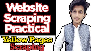 Scrape Website - Yellow Pages Scrap - Instant Data Scraper #Extension