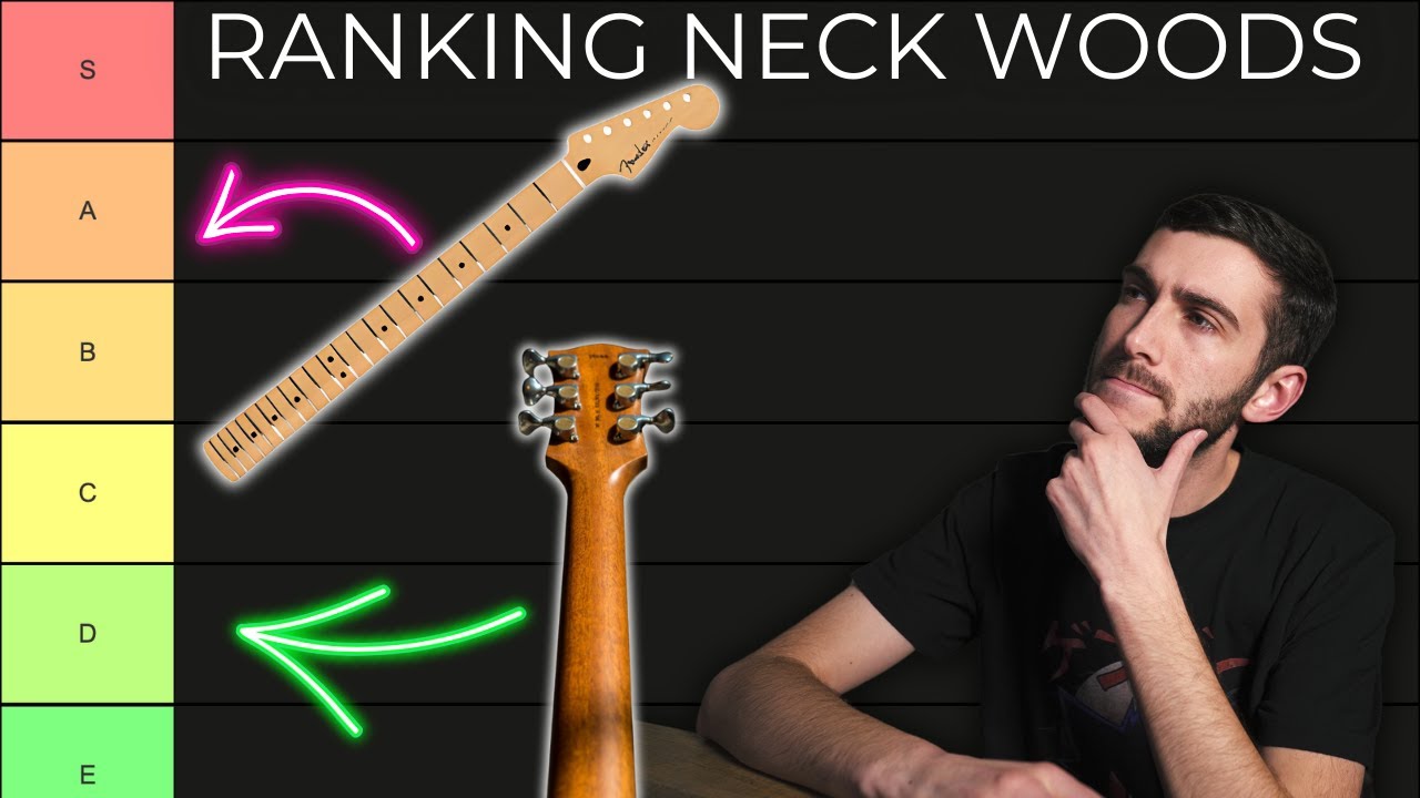 GUITAR NECK WOOD TIER LIST...(DID NOT END WELL)