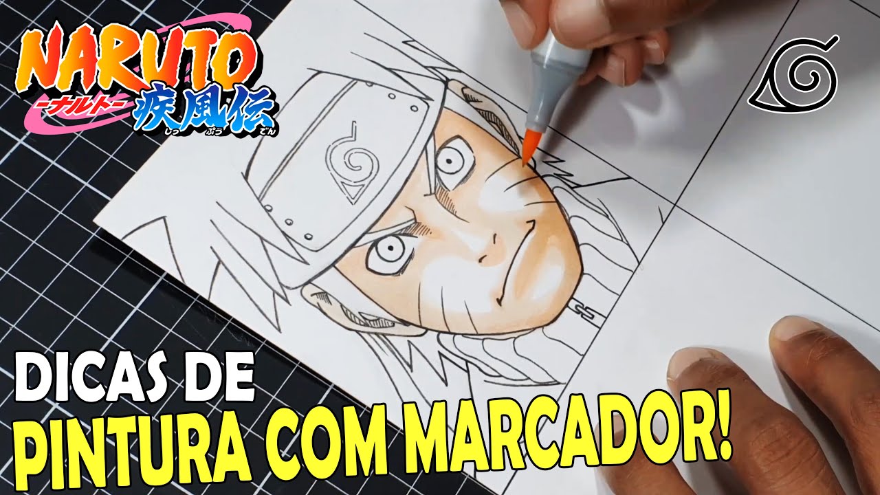 Como pintar pele com marcadores | #dica do desenheiro