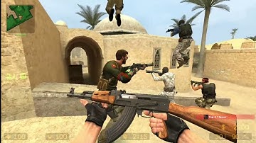Counter Strike Source Gameplay Video 23-07-2023 map de_dust2