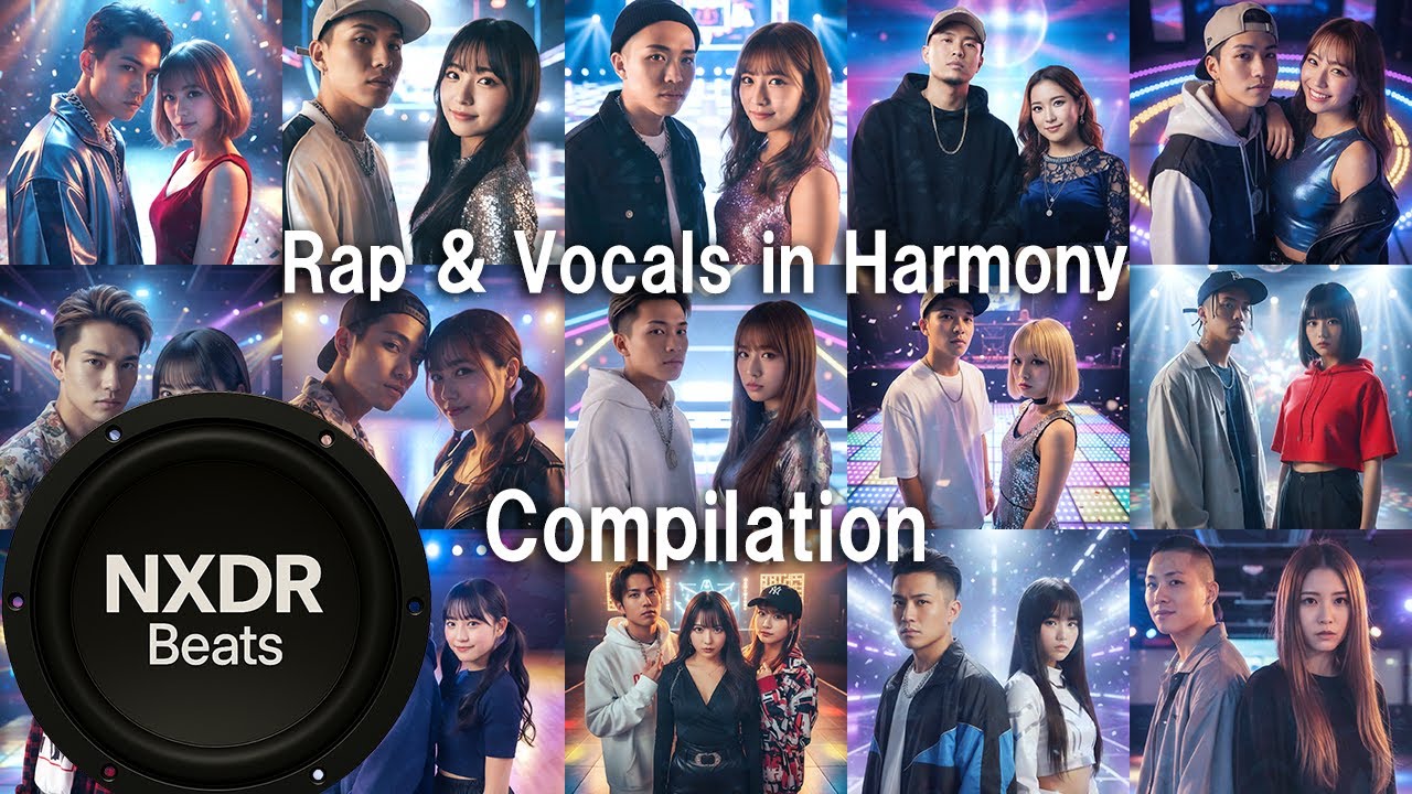 J-Rap】Rappers Compilation Vol.12 - 男性ラッパー×女性シンガー