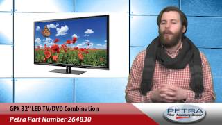 Proscan PLDEDV3285 32″ 1080p 60Hz LED HDTV/DVD Combo GPX 32