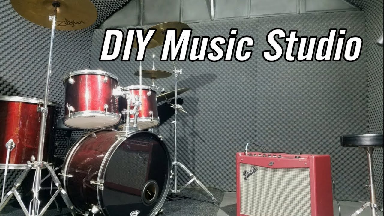 How to Make Cheap Soundproof Music / Recording Studio in a 