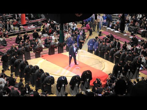 照ノ富士 引退相撲・断髪式 4Kノーカット版 Terunofuji's Retirement