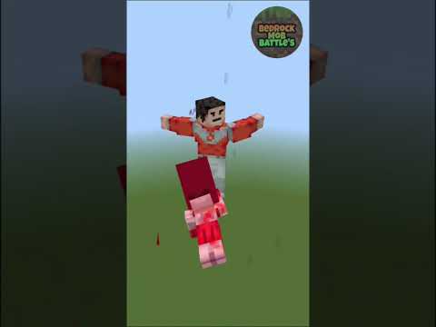 Thragg vs Omni Man | MCBE | MobBattle #minecraft #shorts #short #thragg #omniman #addon #invincible