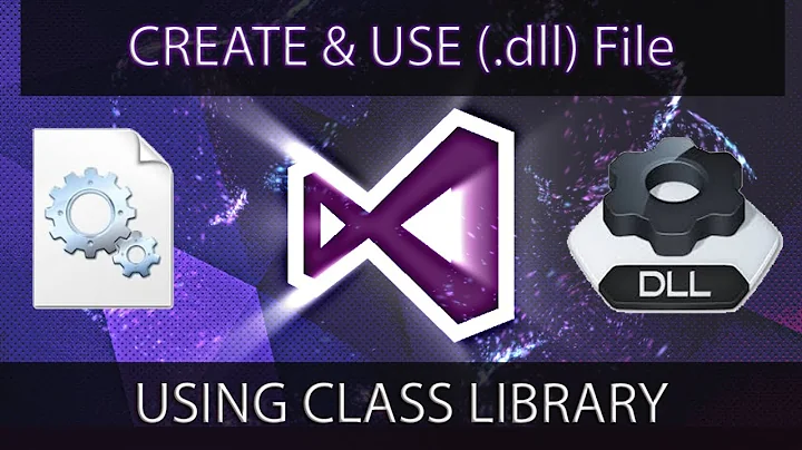 How to Make & Use (.dll) files in Visual Studio | Using Class Library