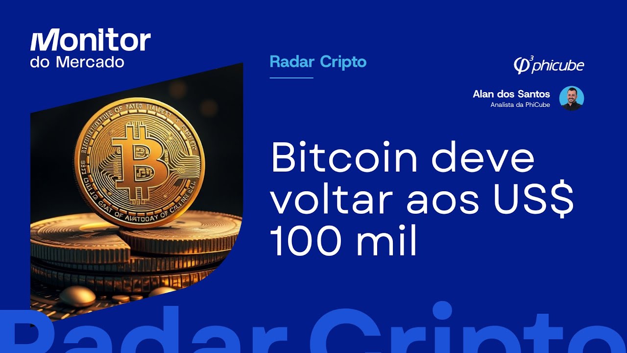 Bitcoin perde suporte e deve voltar aos US$ 100 mil, diz analista