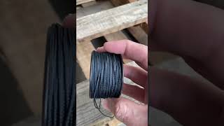 Atwood Rope MFG Micro Cord Strength Test with 2 wooden pallets