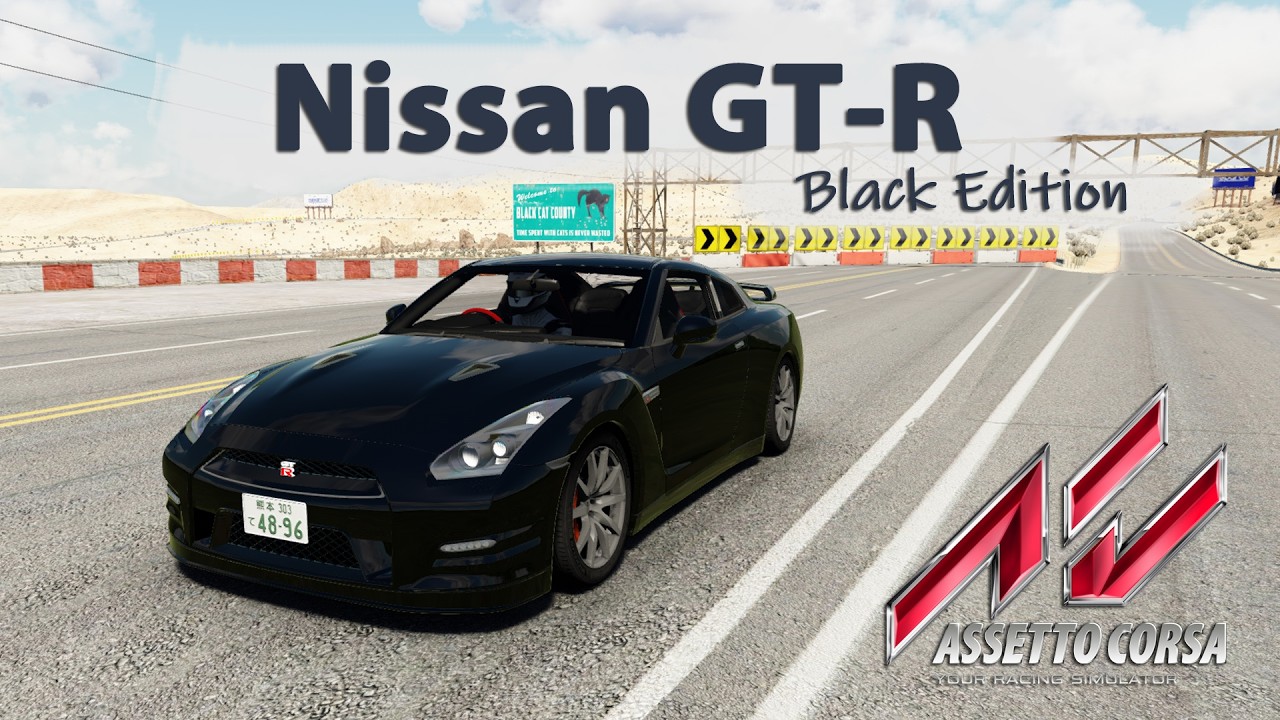Nissan GT-R Black Edition gameplay video