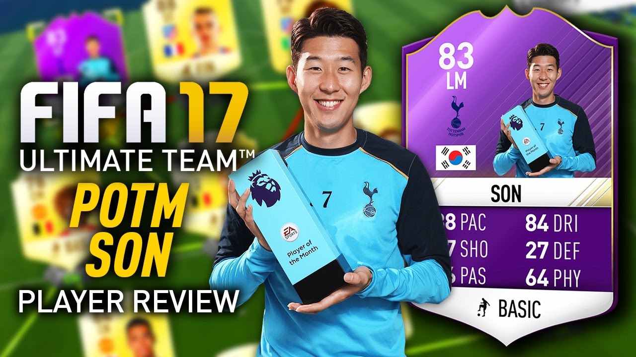 FIFA 17 POTM SON (83) PLAYER REVIEW! FIFA 17 ULTIMATE TEAM!