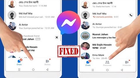 How to Fix Messenger People Option Not Showing Problem | People Option Missing on Messenger