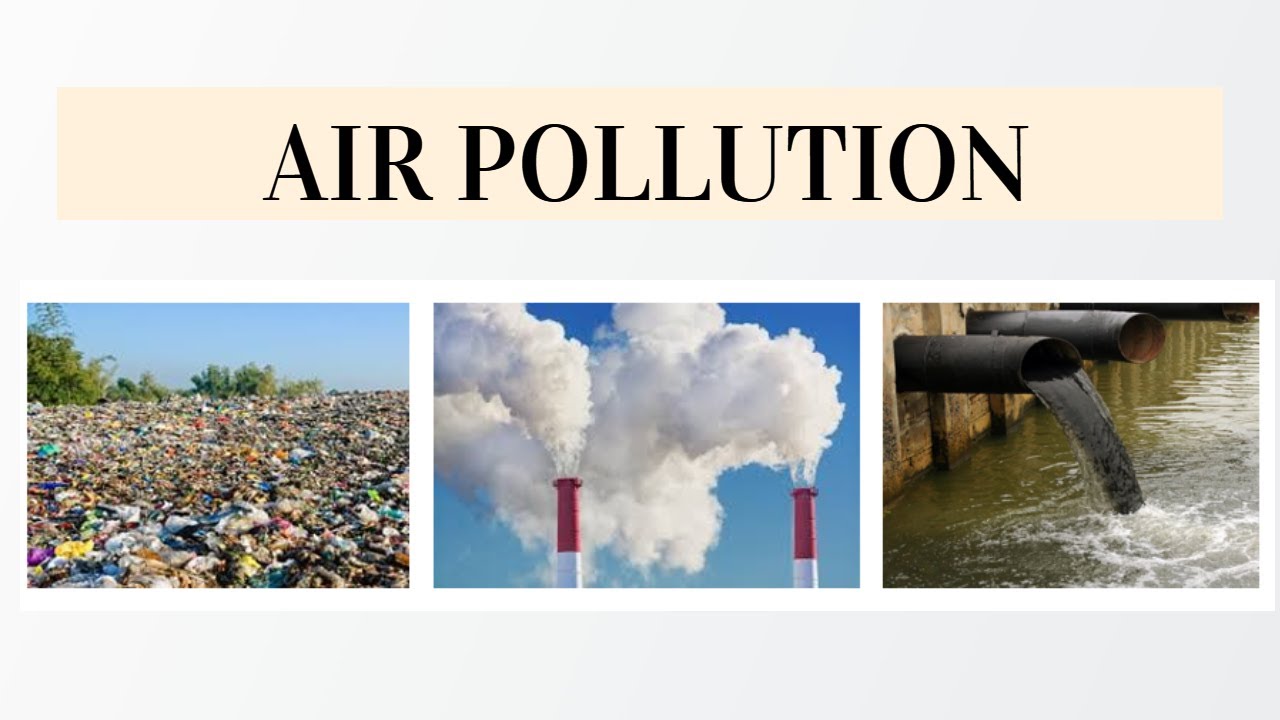 various types of pollution