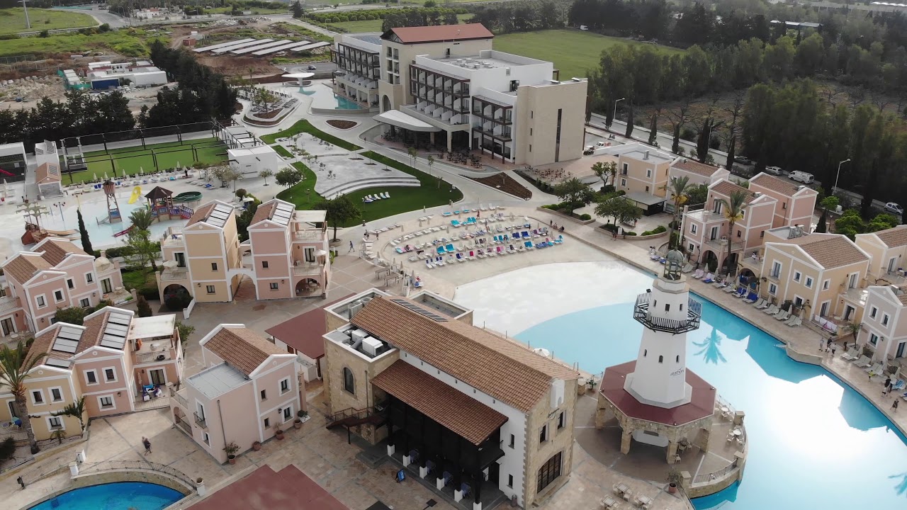 Holiday Village Cyprus Easter 2019 Drone Mavic Air footage, Harshaw
