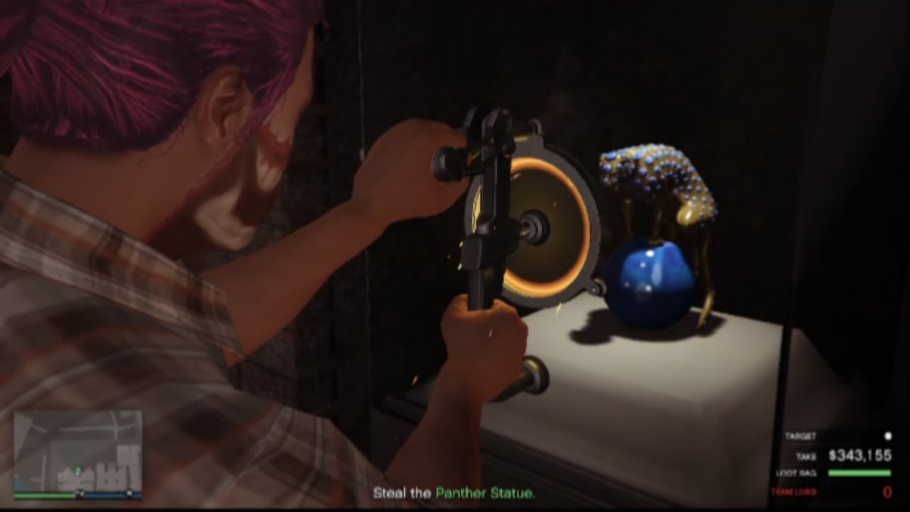 $2,139,268  Solo Cayo Perico Heist with Panther Statue | GTA Online