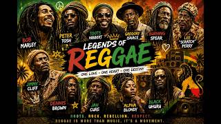 Legend Reggae Songs Forever🔥Bob Marley,Alpha Blondy,Peter Tosh🌴|Golden Era Reggae
