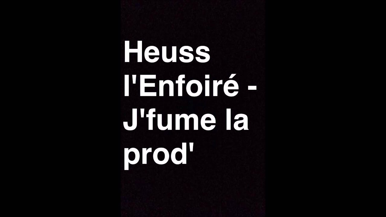 J'fume la prod'