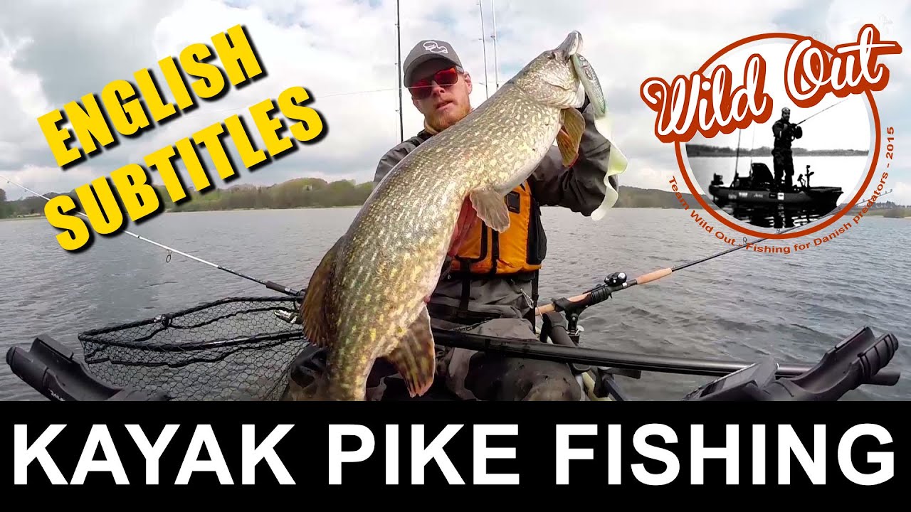 1. Maj - PIKE FISHING - kayak action - big pike - Team Wild Out
