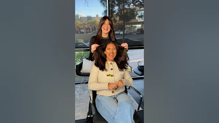 What do y’all think of her hair transformation⁉️😍