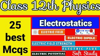 Electrostatics Objective Questions Physics Class 12th For Board Exam Chapter 1st|CBSE/BSEB|| screenshot 3
