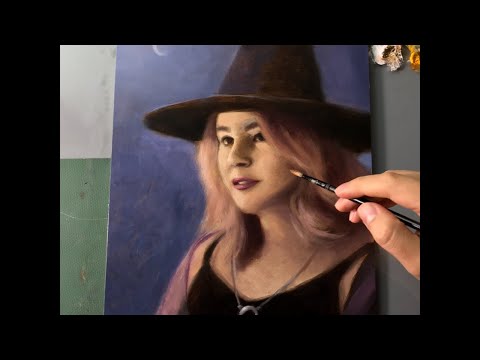 Portrait Tutorial Malerei - live! Leuchtende Farben | Virtuelle Malsitzung