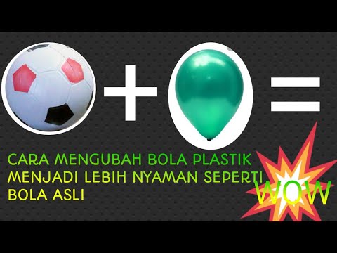 Video: Cara Memahat Dari Bola Plastik