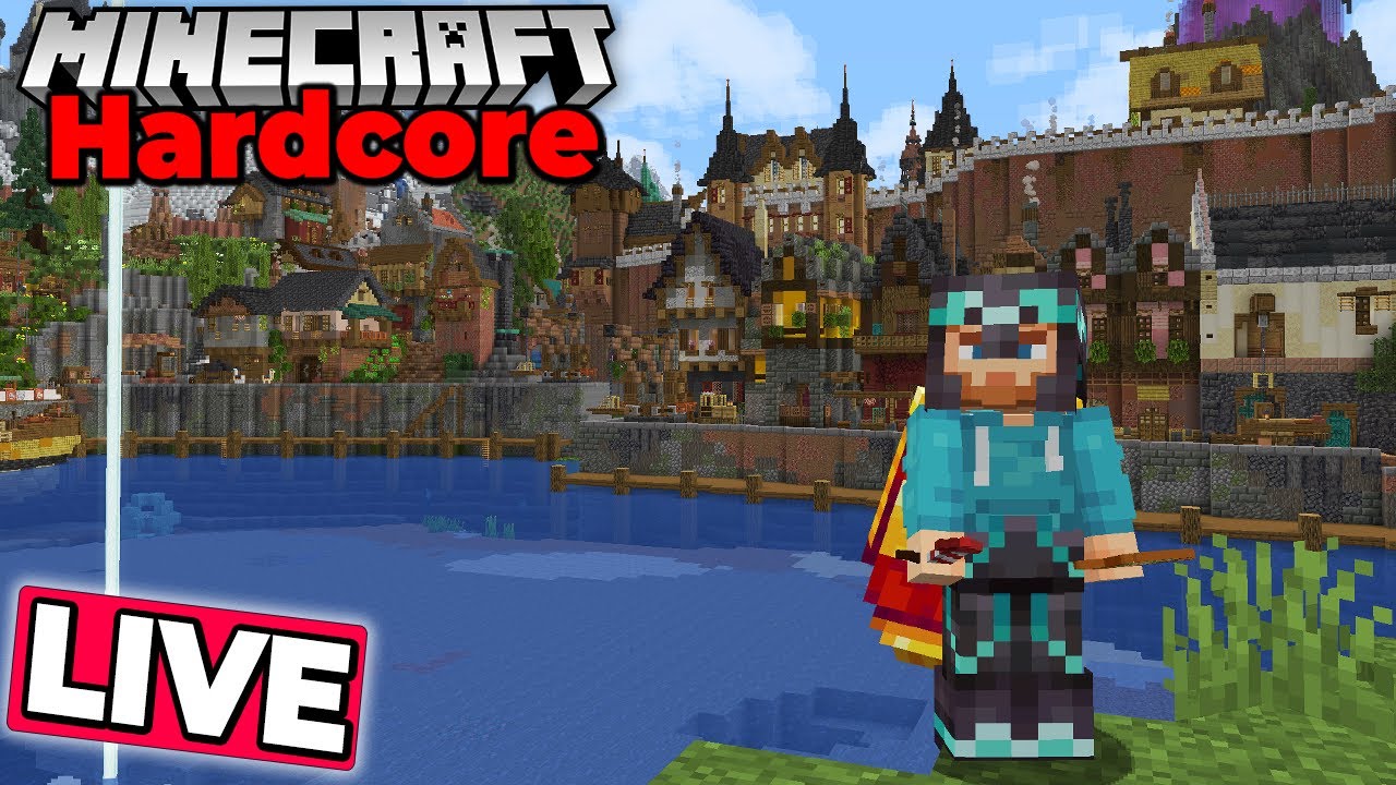 Survival Grind day in Hardcore Minecraft 1.21 Survival Let's Play - YouTube