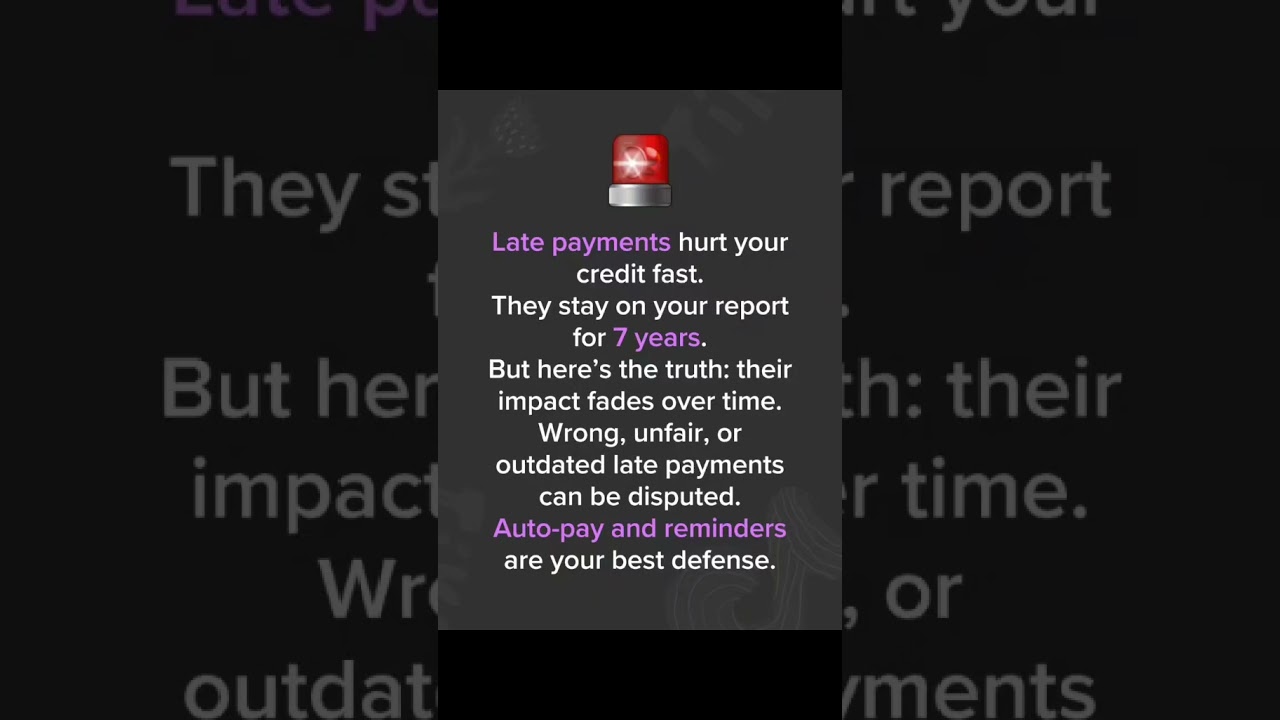 How Long Late Payments Really Hurt Your Credit