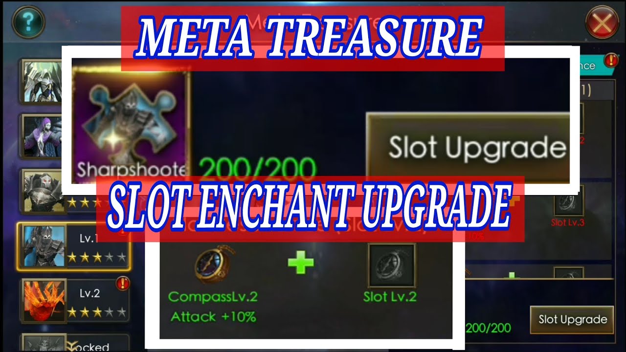 ENCHANT SLOT META TREASURE || LEGACY OF DISCORD - YouTube