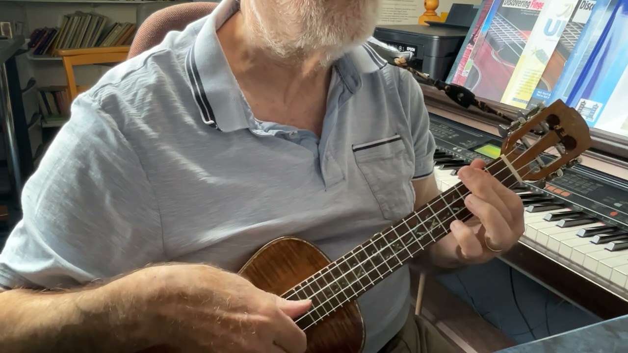 Indian National Anthem - jana gana mana - Solo ukulele - Arranged&played by Colin R Tribe