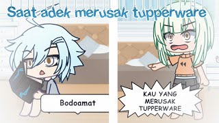 #POV : Saat adekmu merusak tupperware, dan kamu yang dijewer!😤😡