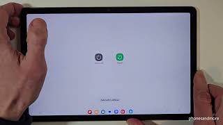 Samsung Galaxy Tab S9 FE Plus: How to turn off the tablet? And how to set up the Power Button?