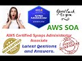 Part#34-AWS Certified SysOps Administrator - Associate (SOA-CO2) Questions and Answers