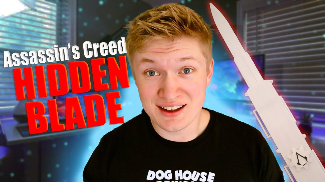 3D Printing A HIDDEN BLADE YouTube