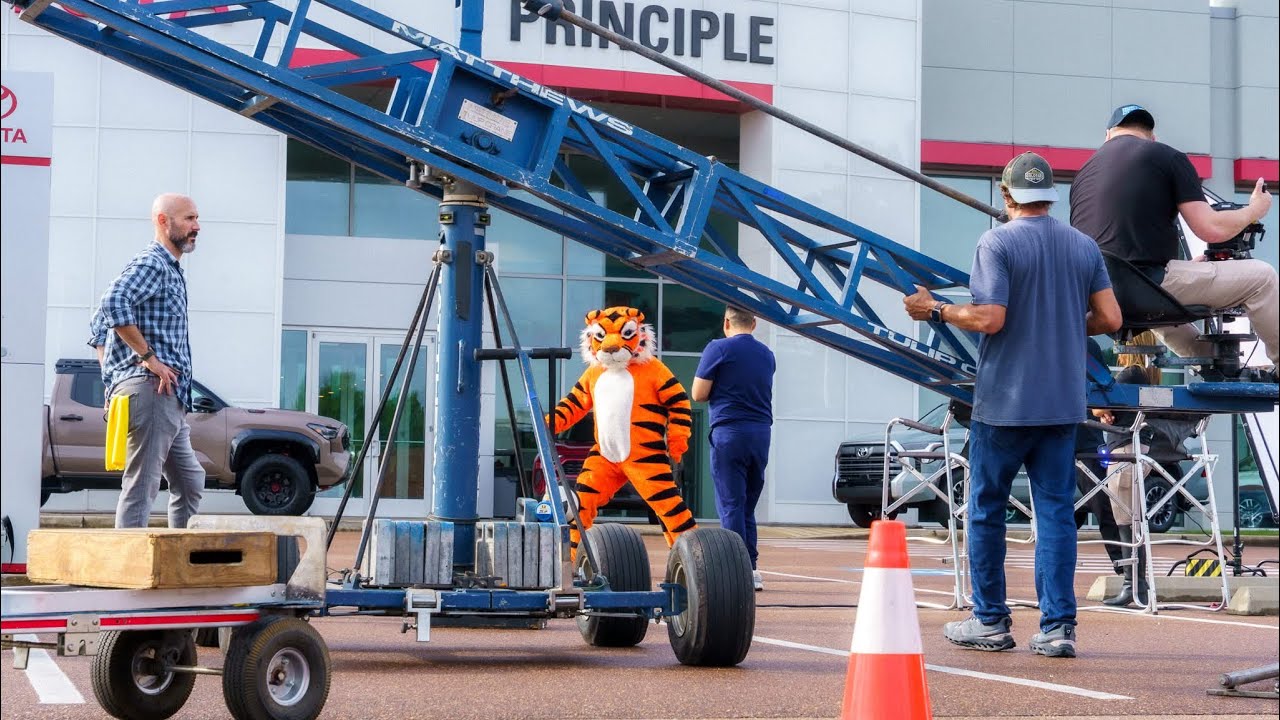 Toyota of Hernando commercial behind the scenes 