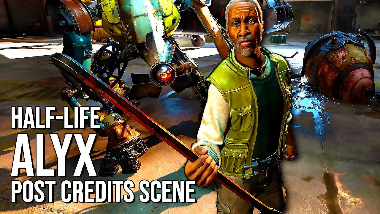 Half-Life: Alyx | Post Credits Scene | 60FPS - No Commentary