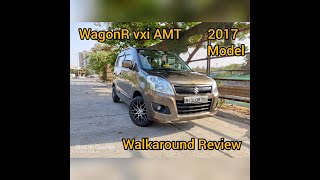 WagonR Vxi AMT 2017 - Maruti Suzuki WagonR Walkaround Review, a genuine car to buy for 1st timers