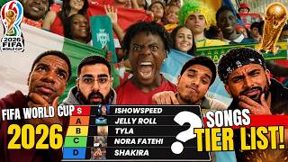 FIFA WORLD CUP 2026 SONGS TIER LIST AND WE CAN'T AGREE ON ANYTHING