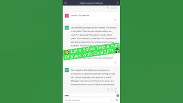 🤔 Can You Solve These Riddles? ChatGPT Takes on the Challenge! 🧐 #chatgpt  #riddles #puzzles #ai