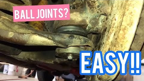 Remove & install ball joint without press | Ball joint removal in seconds #garage